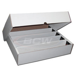 BCW 5000-Count Card Storage Box Display - Super Monster 5-Row (25 Boxes)