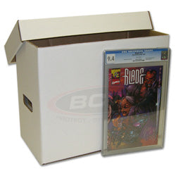 BCW Graded Comic Book Storage Box Bundle - 10 Boxes