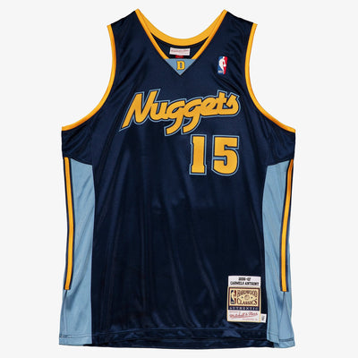 Mitchell & Ness Carmelo Anthony Denver Nuggets 2006-07 Navy Authentic Jersey