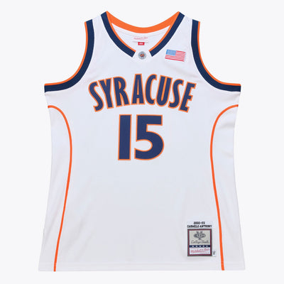 Mitchell & Ness Carmelo Anthony Syracuse Orange 2002-03 White Authentic Jersey