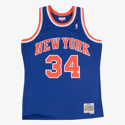 Mitchell & Ness Charles Oakley New York Knicks 1991-92 Blue Swingman Player Jersey