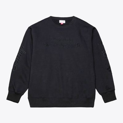 Mitchell & Ness Chicago Blackhawks Black Phantom Fleece Sweatshirt