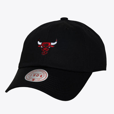 Mitchell & Ness Chicago Bulls Black Insignia 1904 Dad Adjustable Hat