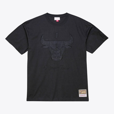 Mitchell & Ness Chicago Bulls Black Phantom T-Shirt