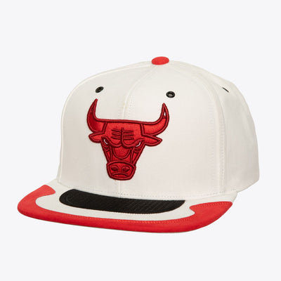 Mitchell & Ness Chicago Bulls White Day 4 Snapback Hat