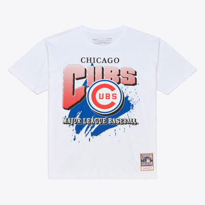 Mitchell & Ness Chicago Cubs White Premium Seat Classic T-Shirt