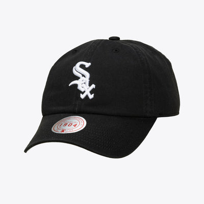 Mitchell & Ness Chicago White Sox Black 1904 Adjustable Dad Hat