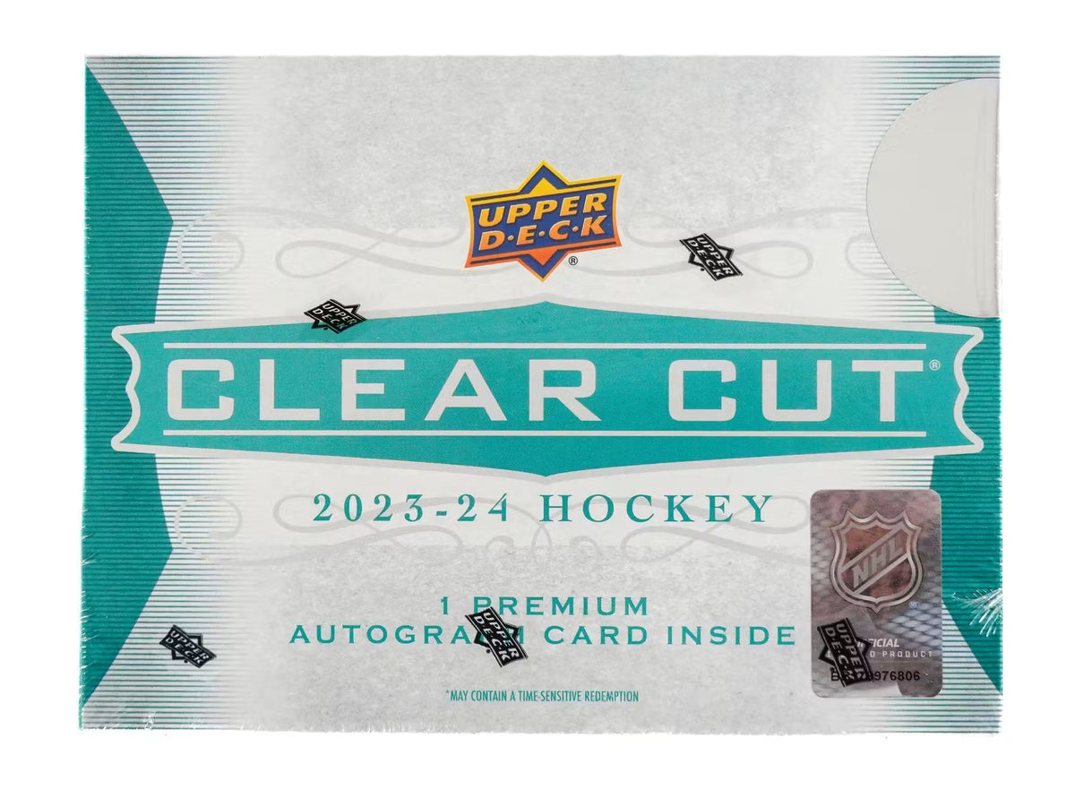 2023-24 Upper Deck Clear Cut Hockey Hobby Box