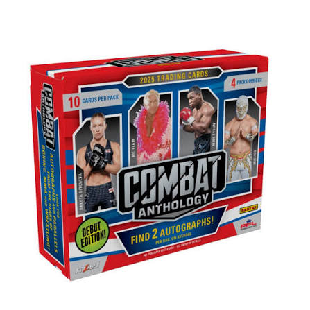 2025 Panini Combat Anthology Hobby Box