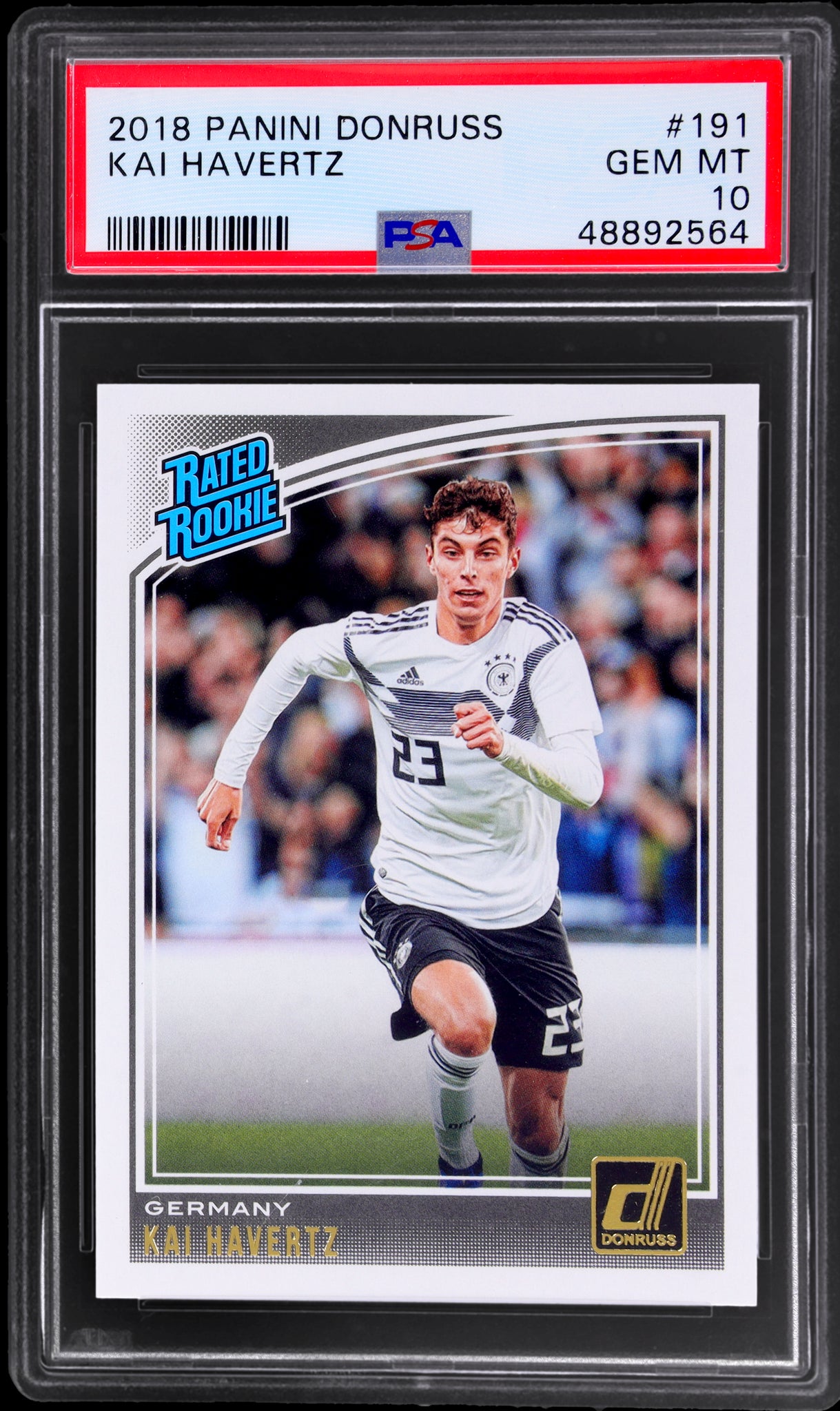 2018 Panini Donruss #191 Kai Havertz PSA 10