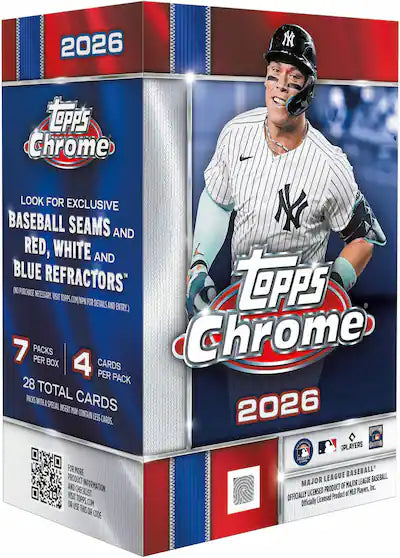 2026 Topps Chrome Baseball Blaster Box