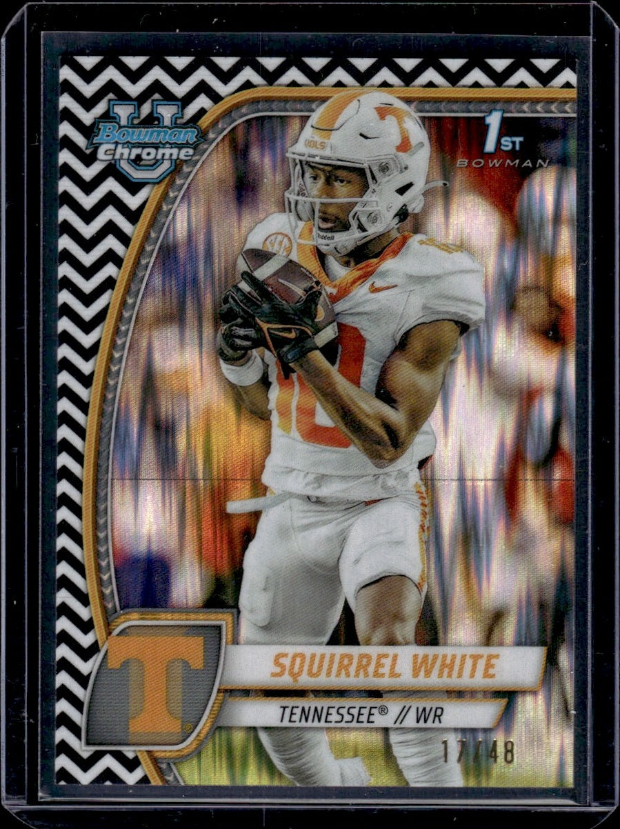 2021 Bowman Chrome #166 Squirrel White Rookie /48 Tennessee