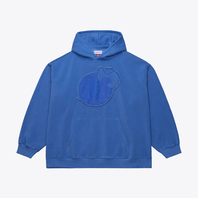 Mitchell & Ness Dallas Mavericks Blue Downtown Fleece Hoodie