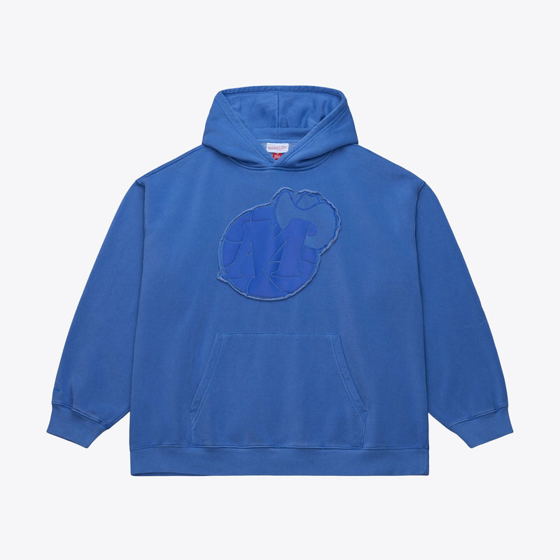 Mitchell & Ness Dallas Mavericks Blue Downtown Fleece Hoodie
