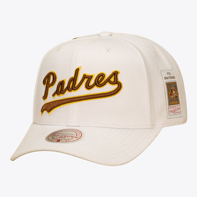 Mitchell & Ness Dave Winfield San Diego Padres 1976 Cream Cooperstown Jersey Cut Pro Crown Snapback Hat