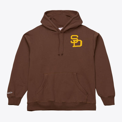 Mitchell & Ness Dave Winfield San Diego Padres Brown Player Fleece Hoodie