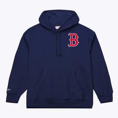 Mitchell & Ness David Ortiz Boston Red Sox Navy Player Fleece Hoodie