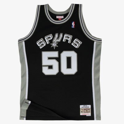 Mitchell & Ness David Robinson San Antonio Spurs 1998-99 Black Swingman Player Jersey
