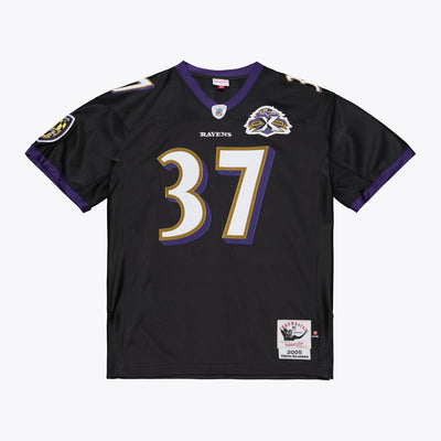 Mitchell & Ness Deion Sanders Baltimore Ravens 2005 Black Authentic Jersey