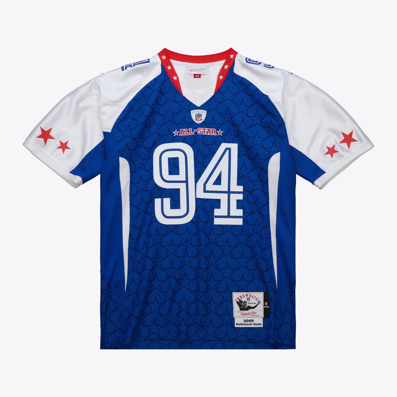 Mitchell & Ness DeMarcus Ware NFC Blue 2009 Pro Bowl Authentic Jersey
