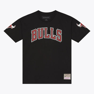 Mitchell & Ness Dennis Rodman Chicago Bulls Black Classic Name & Number T-Shirt