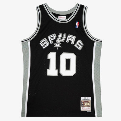 Mitchell & Ness Dennis Rodman San Antonio Spurs 1993-94 Black Swingman Jersey
