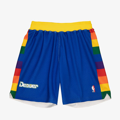 Mitchell & Ness Denver Nuggets 1991-92 Royal Road Authentic Shorts