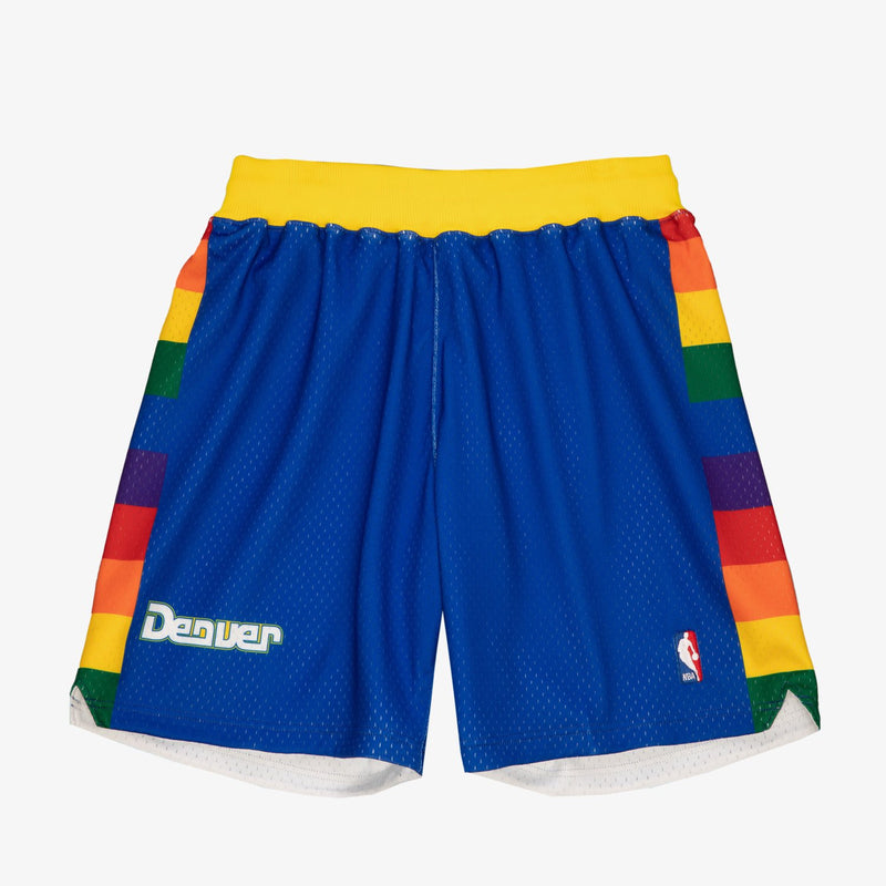 Mitchell & Ness Denver Nuggets 1991-92 Royal Road Authentic Shorts