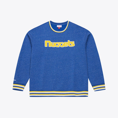 Mitchell & Ness Denver Nuggets Royal Winning Streak Fleece Sweatshirt