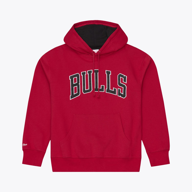 Mitchell & Ness Derrick Rose Chicago Bulls Red Player Fleece Hoodie