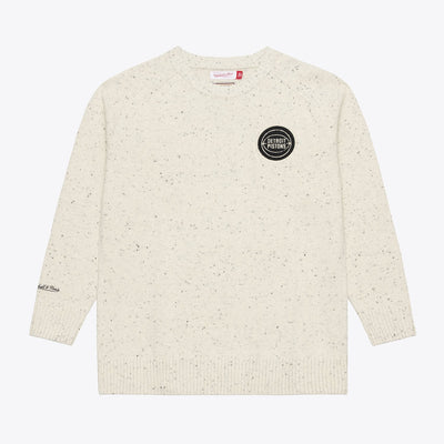 Mitchell & Ness Detroit Pistons Cookies & Cream Sweater