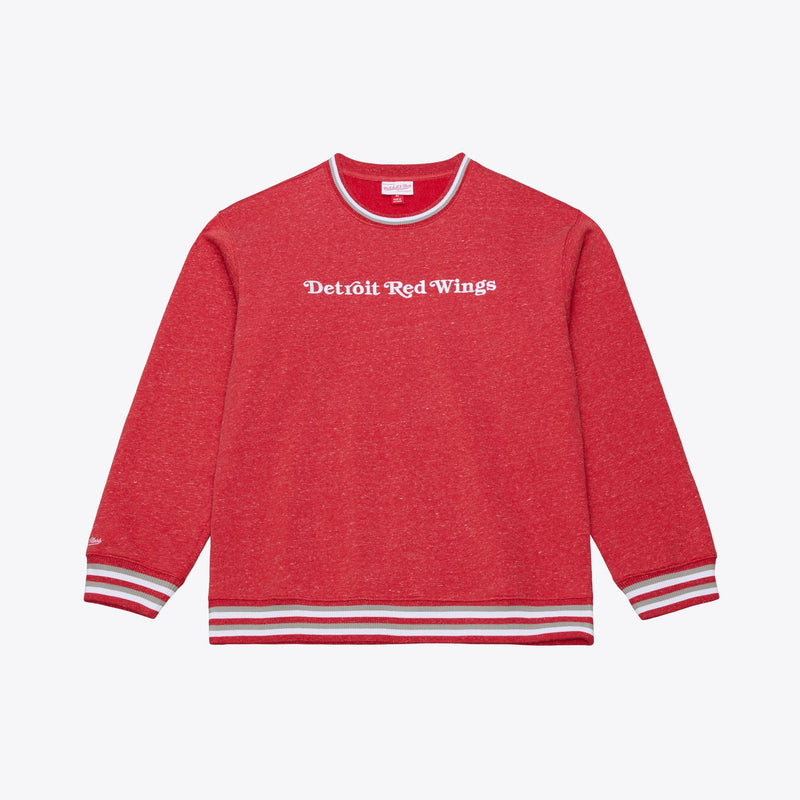 Mitchell & Ness Detroit Red Wings Red Winning Streak Fleece Sweatshirt