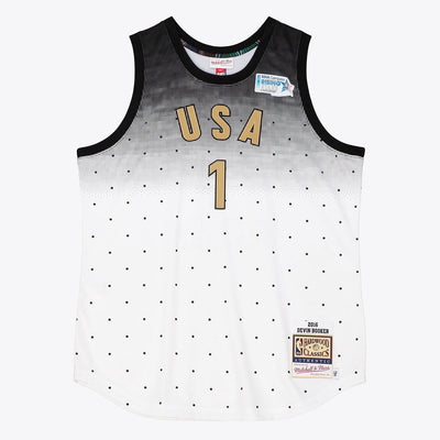 Mitchell & Ness Devin Booker 2016 NBA Rising Stars Game White Team USA Authentic Jersey