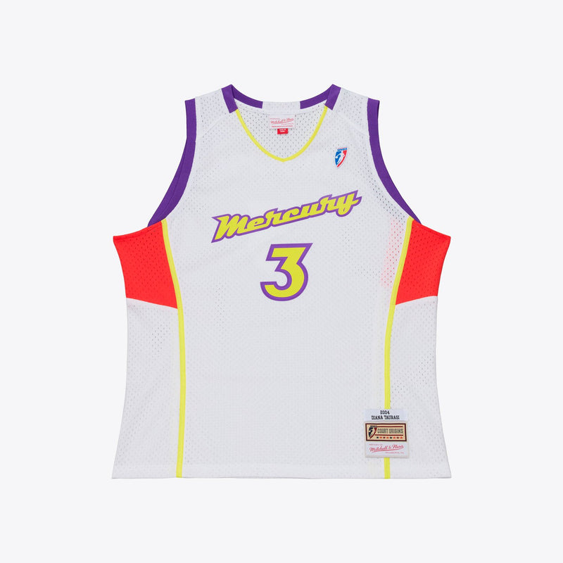 Mitchell & Ness Diana Taurasi Phoenix Mercury 2004 White Swingman Jersey