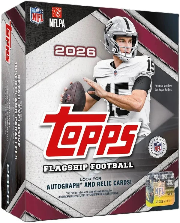 2026 Topps Flagship Football Mega Box