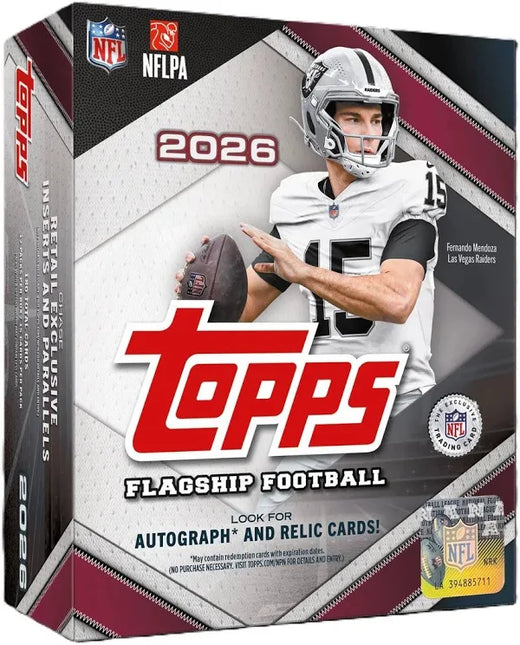 2026 Topps Flagship Football Mega Box