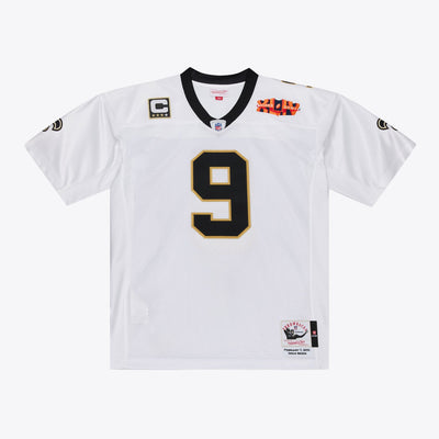 Mitchell & Ness Drew Brees New Orleans Saints 2010 Super Bowl XLIV White Authentic Jersey
