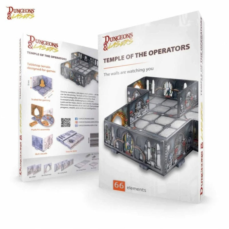 Dungeons & Lasers Temple of the Operators Terrain Set