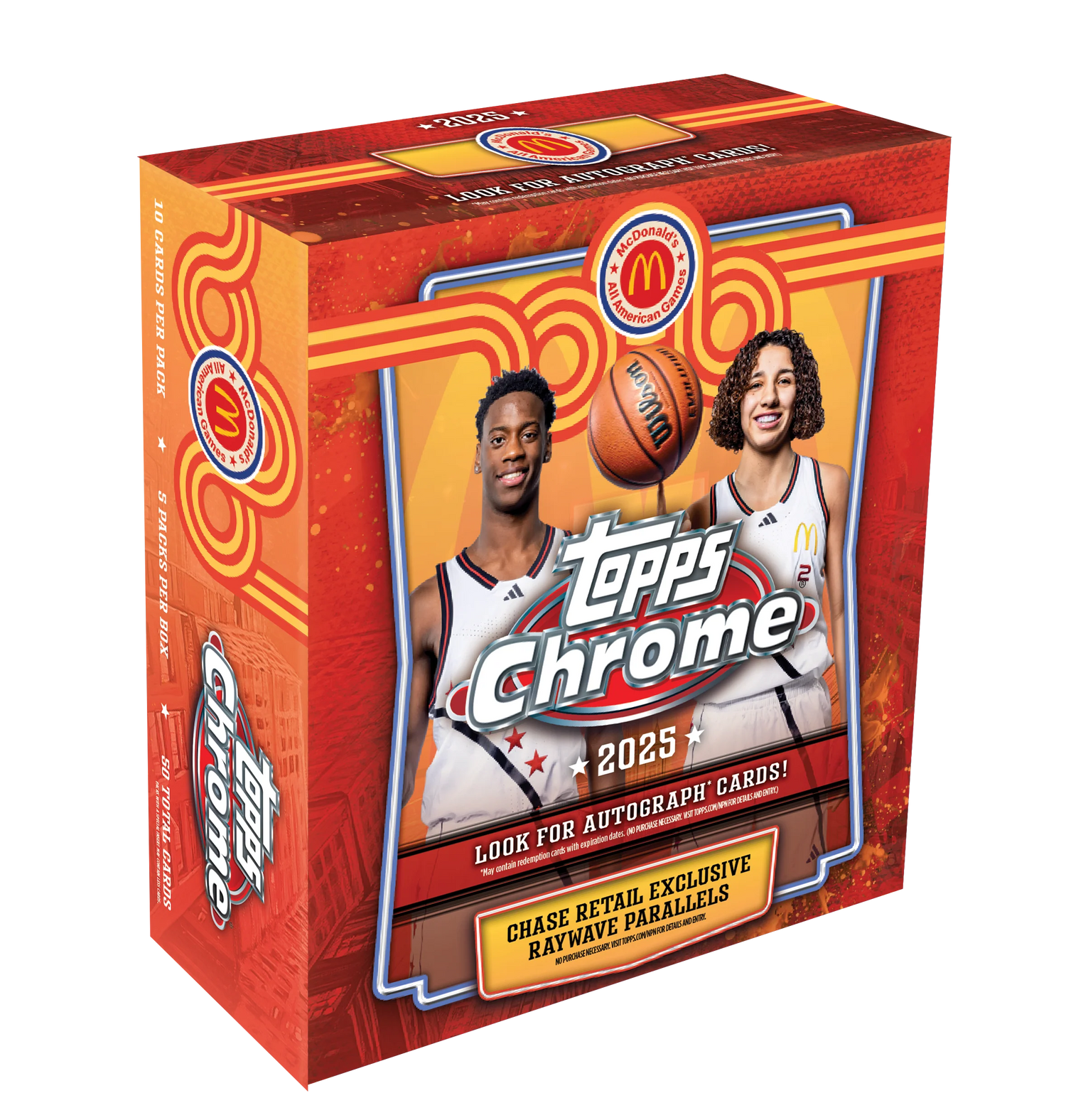 2025 McDonald's All American Chrome Mega Box