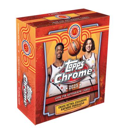2025 Topps Chrome McDonald's All-American Basketball Mega Box