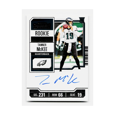 2023 Contenders Tanner McKee Rookie Auto #135
