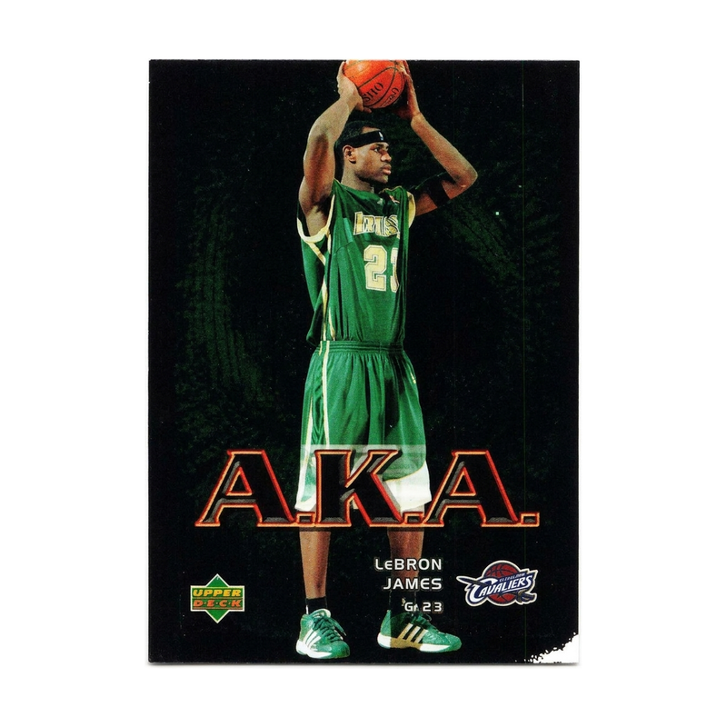 2003 Upper Deck A.K.A. LeBron James #206
