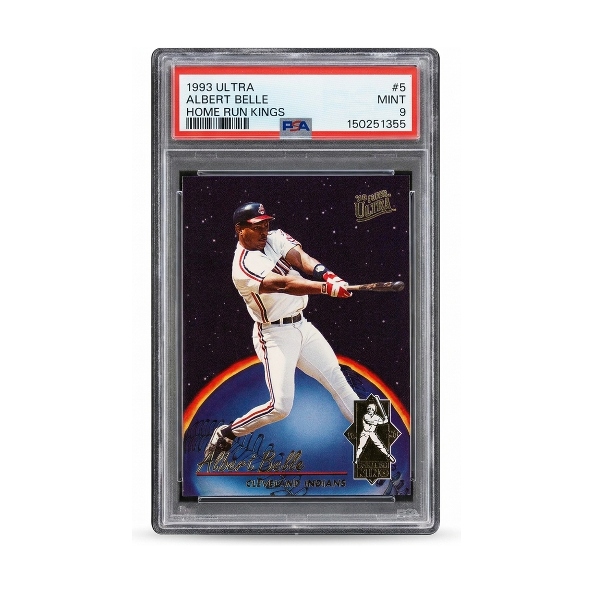 1993 Ultra Albert Belle #5 Home Run Kings PSA 9
