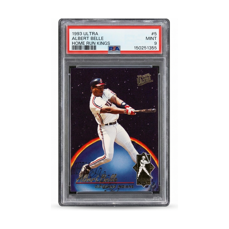 1993 Ultra Albert Belle #5 Home Run Kings PSA 9
