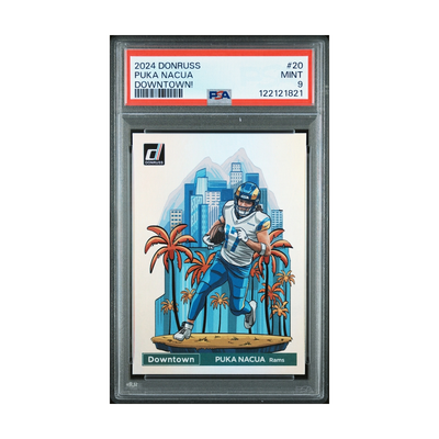 2024 Donruss Puka Nacua Downtown #20 PSA 9