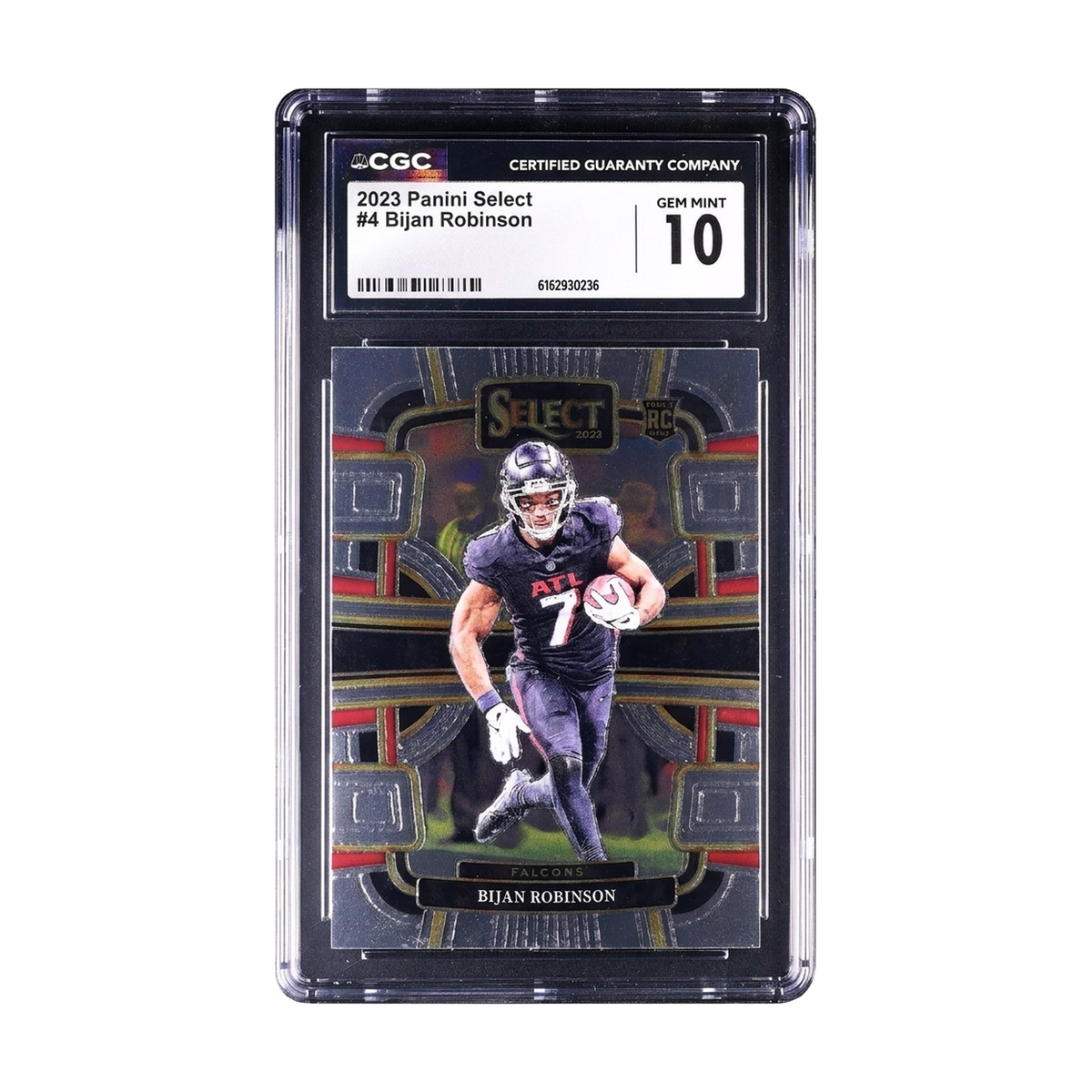 2023 Panini Select Bijan Robinson #4 Concourse RC CGC 10