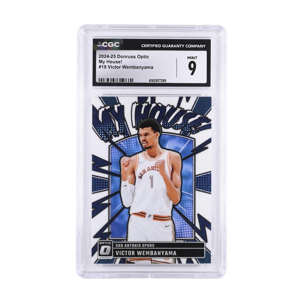2024-25 Donruss Optic My House! Victor Wembanyama #19 CGC 9
