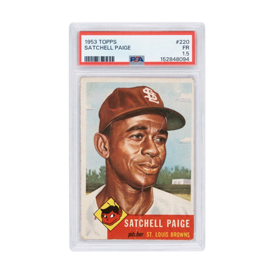 1953 Topps Satchel Paige #220 PSA 1.5