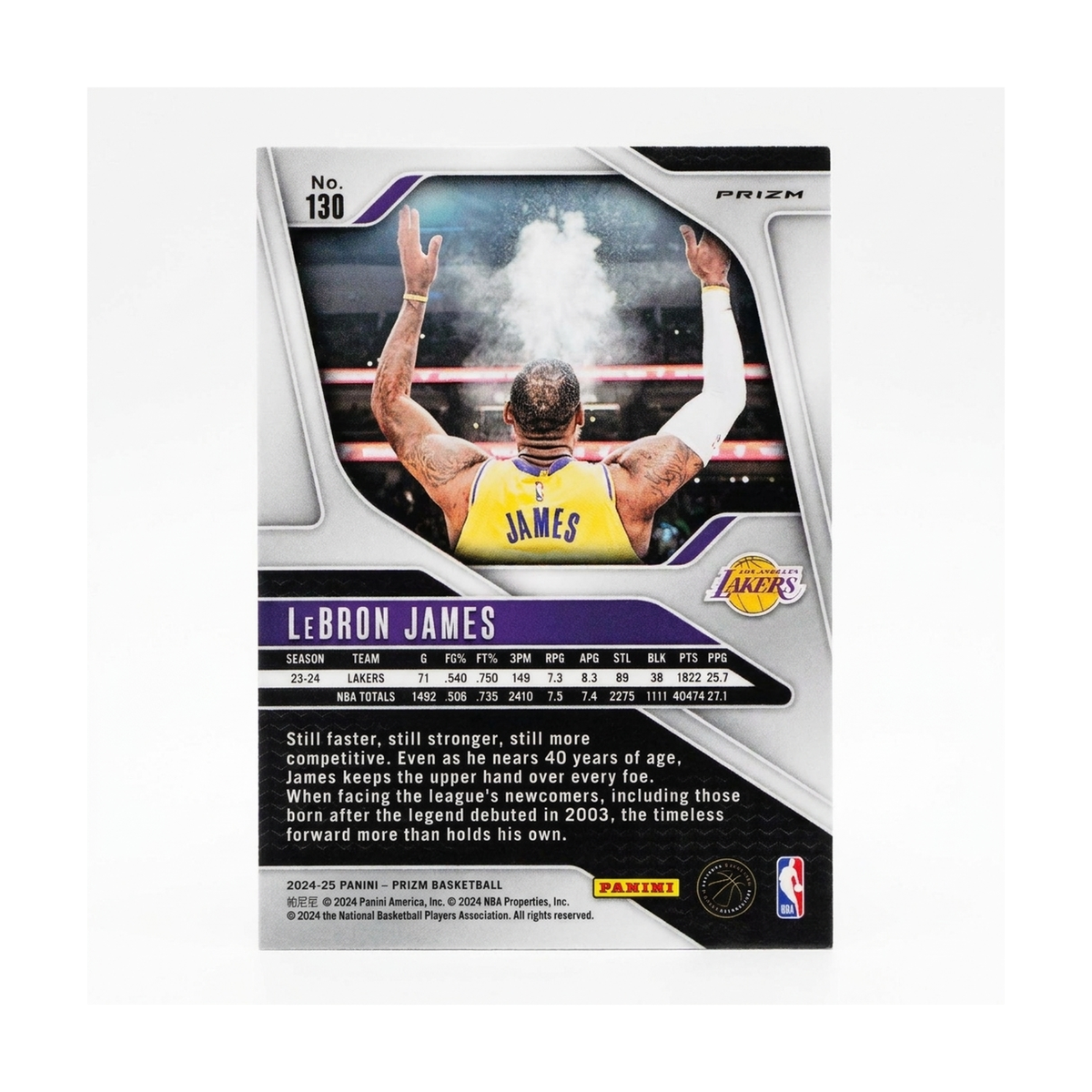 2024-25 Panini Prizm LeBron James #130
