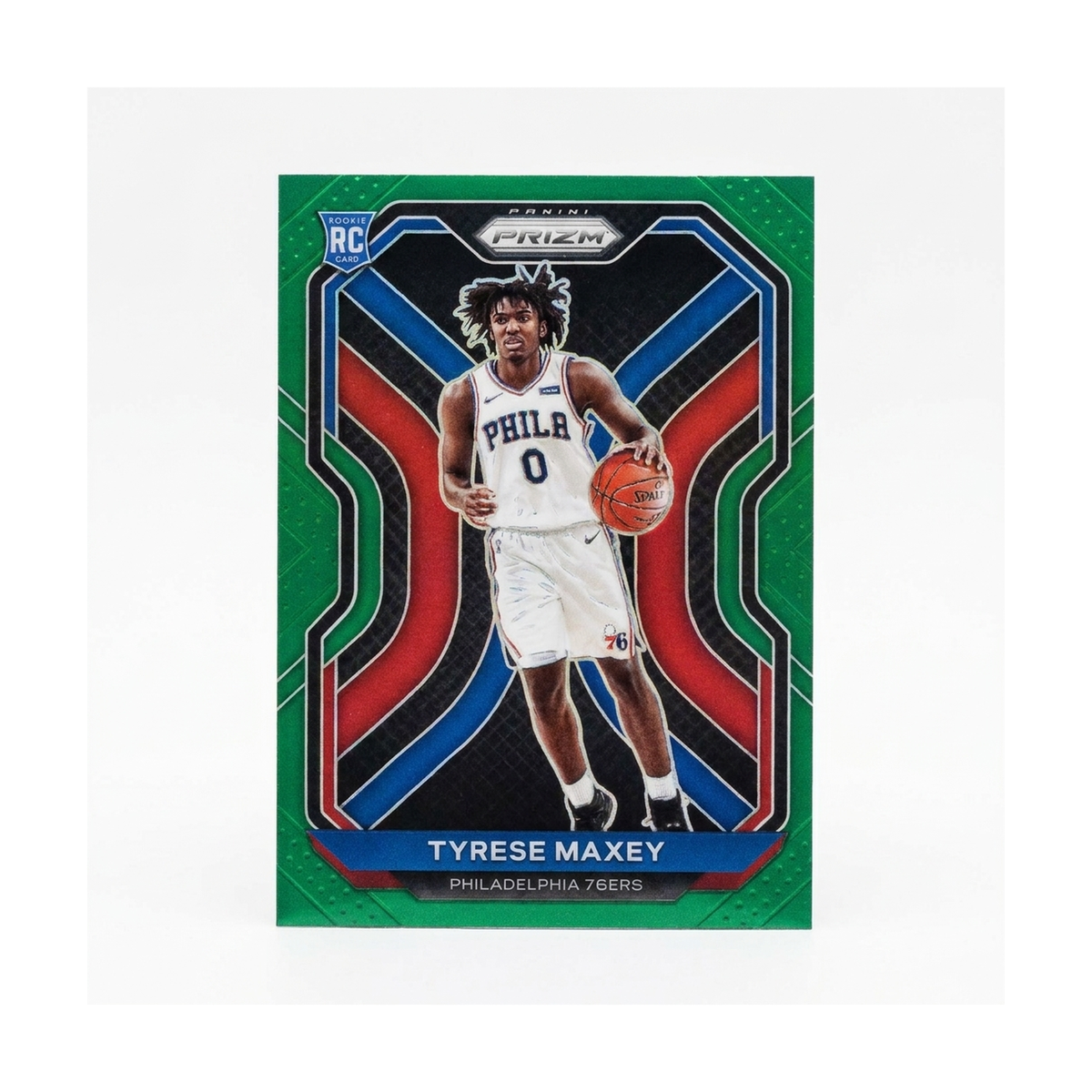 2020-21 Panini Prizm Tyrese Maxey #256 Rookie